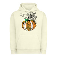Pigment Pistachio halloween pumpkin music symbols music teacher halloween t shirt copy Urban Hoodie - trangStudio