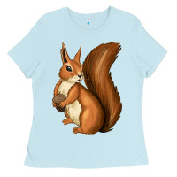 Baby Blue siqurell Ladies Tee - texasbilliewilder
