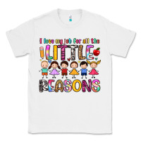White i love my job for all the little reasons Classic Tee - Artiststas