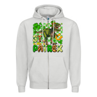 Dove Grey st. patrex Zipper Hoodie - Artiststas