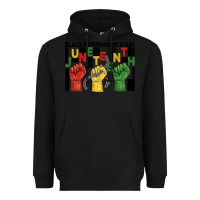 Black black independence day juneteenth Heavyweight Hoodie - BarkalooDesign