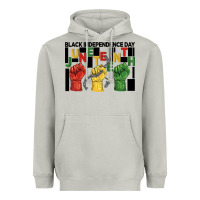 Moon Dust black independence day juneteenth Heavyweight Hoodie - BarkalooDesign