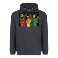 Smoke black independence day juneteenth Heavyweight Hoodie - BarkalooDesign