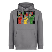 Storm black independence day juneteenth Heavyweight Hoodie - BarkalooDesign