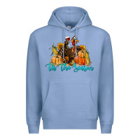 Colony Blue Western Fall Turkey Tis The Season Premium Hoodie - LillyAllenDesigns