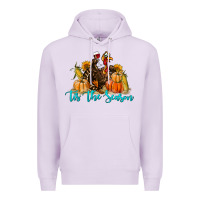 Lilac Western Fall Turkey Tis The Season Premium Hoodie - LillyAllenDesigns