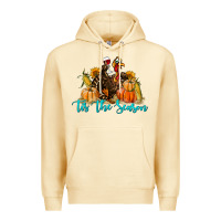 Pina Colada Western Fall Turkey Tis The Season Premium Hoodie - LillyAllenDesigns