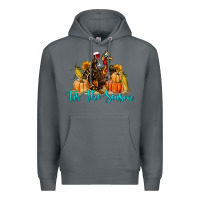 Rock Western Fall Turkey Tis The Season Premium Hoodie - LillyAllenDesigns