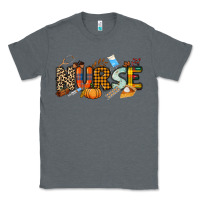 Charcoal Heather Fall Nurse Classic Tee - NancyCooperArtShop