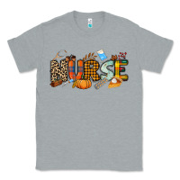 Heather Grey Fall Nurse Classic Tee - NancyCooperArtShop
