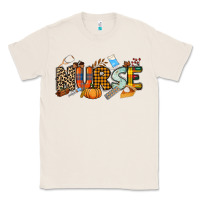 Natural Fall Nurse Classic Tee - NancyCooperArtShop