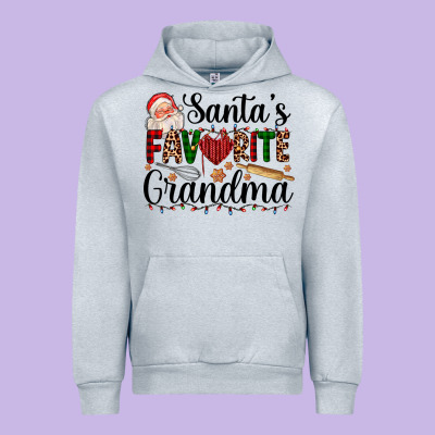 Santa's Favorite Grandma Urban Hoodie Designed By Adodesignshop