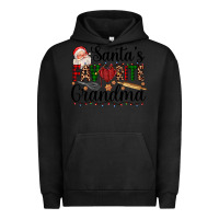 Pigment Black santa's favorite grandma Urban Hoodie - AdoDesignShop