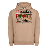 Pigment Burro santa's favorite grandma Urban Hoodie - AdoDesignShop