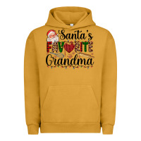 Pigment Peanut Butter santa's favorite grandma Urban Hoodie - AdoDesignShop