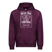 Mauve Wine corpsman 8404 devildoc gift for corpsman t shirt Urban Hoodie - trangStudio