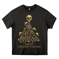 Asphalt Happy Consumption Day Heavy Core Tee - RanaPortraitStore