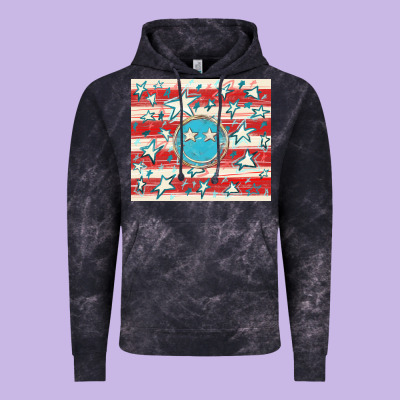 America Flag Smiley  Tumbler Vintage Hoodie Designed By Howdyjamesfarm