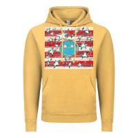 Vintage Mustard America flag smiley  tumbler Vintage Hoodie - HowdyJamesFarm