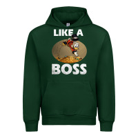 Forest Green like a boss duck tales art gift for fans Urban Hoodie - trangStudio
