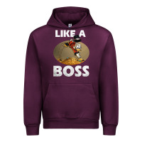 Mauve Wine like a boss duck tales art gift for fans Urban Hoodie - trangStudio