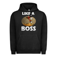 Pigment Black like a boss duck tales art gift for fans Urban Hoodie - trangStudio