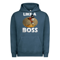 Pigment Midnight Navy like a boss duck tales art gift for fans Urban Hoodie - trangStudio