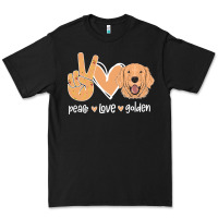 Black Peace Love Golden Premium Tee - Bettercallsaul