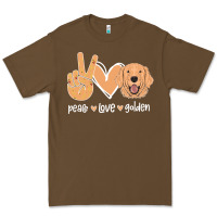 Cacao Peace Love Golden Premium Tee - Bettercallsaul