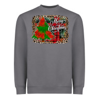 Storm merry Christmas trees Heavyweight Sweatshirt - CowhideDigitalArt