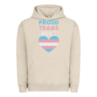 Pigment French Oak proud trans ally transgender Urban Hoodie - trangStudio