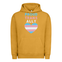 Pigment Peanut Butter proud trans ally transgender Urban Hoodie - trangStudio