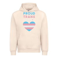 Sandshell proud trans ally transgender Urban Hoodie - trangStudio