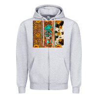 Heather Grey senior 2024 Zipper Hoodie - Artiststas