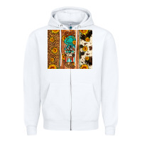 White senior 2024 Zipper Hoodie - Artiststas