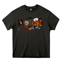 Asphalt Halloween Nurse Heavy Core Tee - RanaPortraitStore