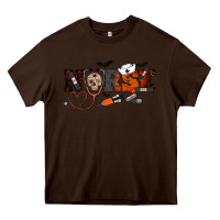 Halloween Nurse Heavy Core Tee | Teevron