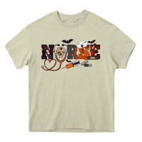 Mossy Halloween Nurse Heavy Core Tee - RanaPortraitStore