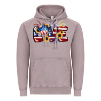 Vintage Zinc Love 4th of july Vintage Hoodie - CowGirlArtShop