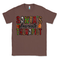 Chestnut santa's favorite therapist Classic Tee - Jasminsmagicworld