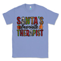 Colony Blue santa's favorite therapist Classic Tee - Jasminsmagicworld