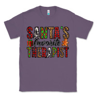 Lavender santa's favorite therapist Classic Tee - Jasminsmagicworld