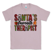 Lilac santa's favorite therapist Classic Tee - Jasminsmagicworld
