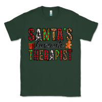Sports Green santa's favorite therapist Classic Tee - Jasminsmagicworld
