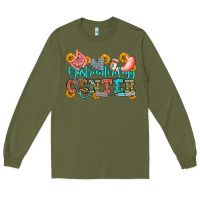 Army Green gastroenterology center olivia Long Sleeve Tee - OliviaCreatesArt