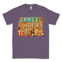 Lavender Crazy grateful and thankful Classic Tee - NancyCooperArtShop