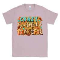 Lilac Crazy grateful and thankful Classic Tee - NancyCooperArtShop