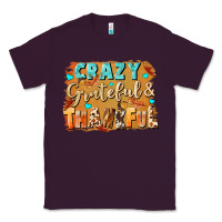 Plum Crazy grateful and thankful Classic Tee - NancyCooperArtShop