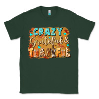 Sports Green Crazy grateful and thankful Classic Tee - NancyCooperArtShop