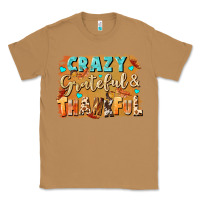 Toasted Coconut Crazy grateful and thankful Classic Tee - NancyCooperArtShop